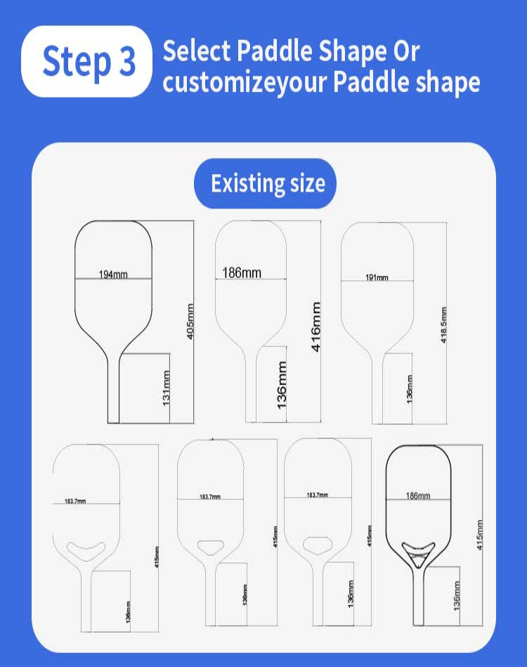 Customize Your Pickleball Paddles