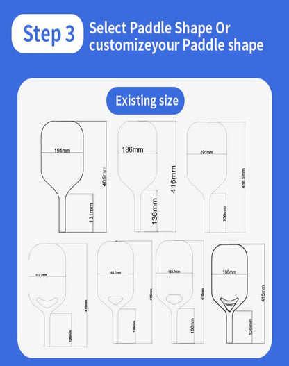Customize Your Pickleball Paddles