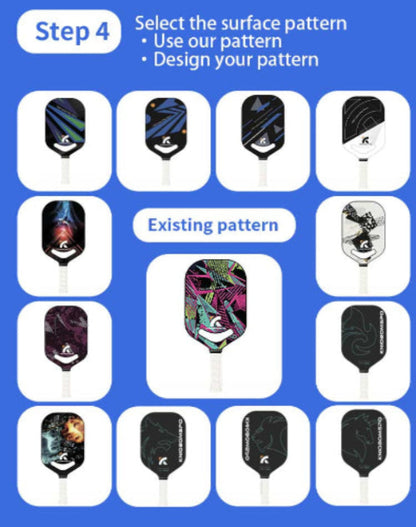 Customize Your Pickleball Paddles